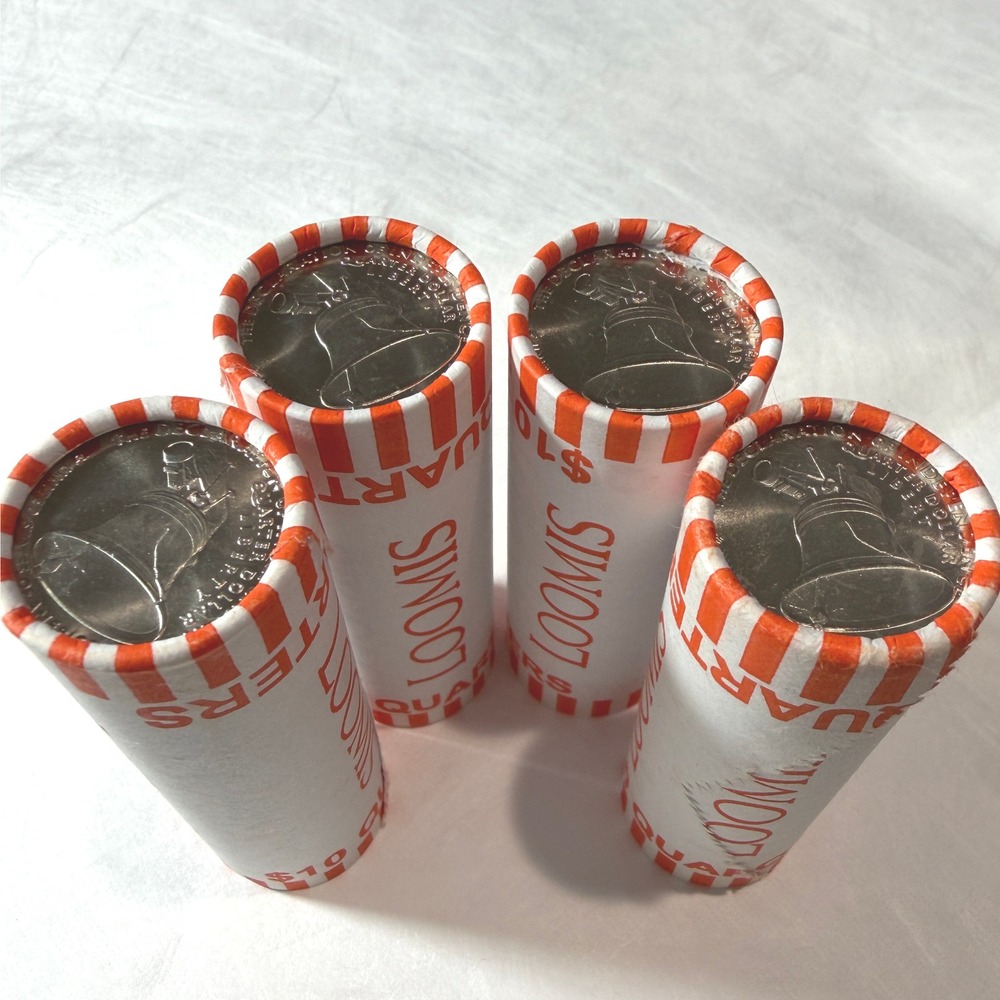 2026 Declaration of Independence Quarters possible 4th of July Privy (4 Rolls)